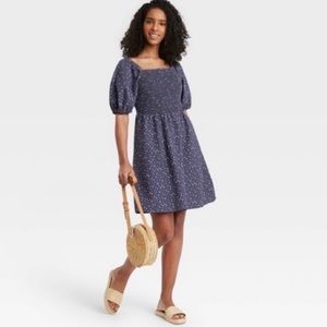 Universal Thread Puff Sleeve Floral Dress ✨